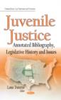 Image for Juvenile Justice : Annotated Bibliography, Legislative History &amp; Issues