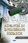 Image for Advances in Engineering Research. Volume 8