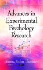 Image for Advances in Experimental Psychology Research