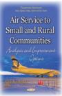 Image for Air Service to Small and Rural Communities