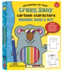 Image for Crazy, Zany Cartoon Characters Drawing Book &amp; Kit