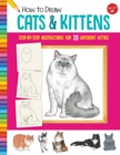 Image for How to draw cats &amp; kittens  : step-by-step instructions for 20 different kitties