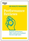 Image for Performance Reviews (Hbr 20-minute Manager Series).