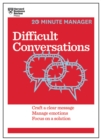 Image for Difficult Conversations (Hbr 20-minute Manager Series).