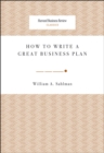 Image for How to Write a Great Business Plan