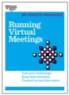 Image for Running Virtual Meetings (Hbr 20-minute Manager Series).