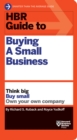 Image for HBR Guide to Buying a Small Business (HBR Guide Series)