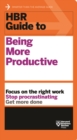 Image for HBR guide to being more productive