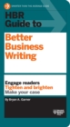 Image for HBR Guide to Better Business Writing (HBR Guide Series)