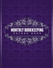 Image for Monthly Bookkeeping Record Book