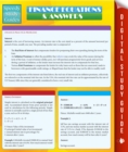 Image for Finance Equations &amp; Answers (Speedy Study Guides : Academic)
