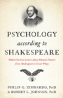 Image for Psychology According to Shakespeare