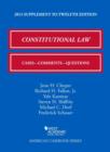 Image for Constitutional Law : Cases, Comments, and Questions : Supplement
