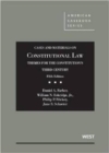 Image for Cases and Materials on Constitutional Law, Themes for the Constitution&#39;s Third Century