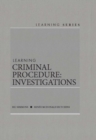 Image for Learning Criminal Procedure : Investigations