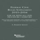 Image for Federal Civil Rules Supplement for Use with All Civil Procedure Casebooks