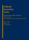 Image for Federal securities laws  : selected statutes, rules and forms, 2015-2016