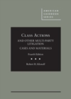 Image for Class Actions and Other Multi-Party Litigation Cases and Materials