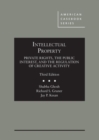 Image for Intellectual property  : private rights, the public interest, and the regulation of creative activity