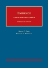 Image for Evidence, Cases and Materials
