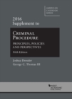 Image for Criminal procedure  : principles, policies and perspectives2016 supplement : 2016 supplement