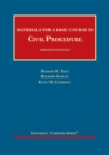 Image for Materials for a Basic Course in Civil Procedure