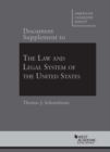 Image for Document Supplement to The Law and Legal System of the United States