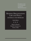 Image for Business Organizations Law and Policy : Materials and Problems