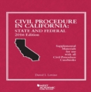 Image for Civil Procedure in California: State and Federal