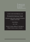 Image for Cases and Materials on Constitutional Law