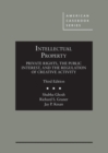 Image for Intellectual property  : private rights, the public interest, and the regulation