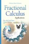 Image for Fractional calculus  : applications
