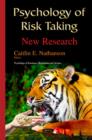 Image for Psychology of risk taking  : new research