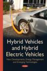 Image for Hybrid Vehicles &amp; Hybrid Electric Vehicles