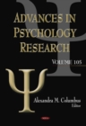 Image for Advances in psychology researchVolume 105