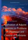 Image for Application of adjoint equations to problems of dispersion &amp; control of pollutants