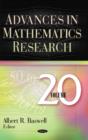 Image for Advances in mathematics researchVolume 20