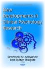 Image for New Developments in Clinical Psychology Research