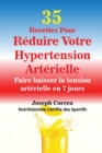 Image for 35 Recettes Pour R?duire Votre Hypertension Art?rielle