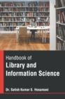 Image for Handbook of Library and Information Science