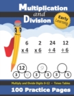 Image for Multiplication and Division : Times Tables Workbook (With Answer Key) - Multiply and Divide Digits 0-12 - KS2 (Ages 7-11) (Grades 2-4)