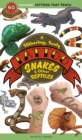 Image for Slithering, Scaly Tattoo Snakes &amp; Other Reptiles : 50 Temporary Tattoos That Teach