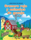 Image for Libro para colorear granero rojo y animales de granja