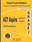 Image for ACT Aspire Subject Test Mathematics Grade 7