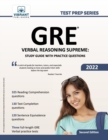 Image for GRE Verbal Reasoning Supreme : Study Guide with Practice Questions