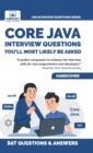 Image for Core Java Interview Questions You&#39;ll Most Likely Be Asked