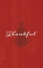 Image for Thankful : A Red Hardcover Decorative Book for Decoration with Spine Text to Stack on Bookshelves, Decorate Coffee Tables, Christmas Decor, Holiday Decorations, Housewarming Gifts