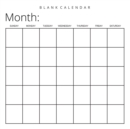 Image for Blank Calendar