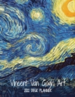 Image for Vincent Van Gogh Art 2022 Desk Planner : Monthly Planner, 8.5&quot;x11&quot;, Personal Organizer for Scheduling and Productivity