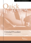 Image for Quick review of criminal procedure